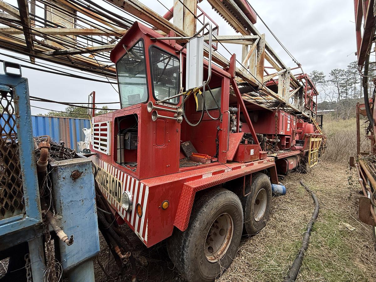 Used 1979 COOPER LTO 350 DD 97’-200K LBS 5-AXLE WELL SERVICE WORKOVER RIG