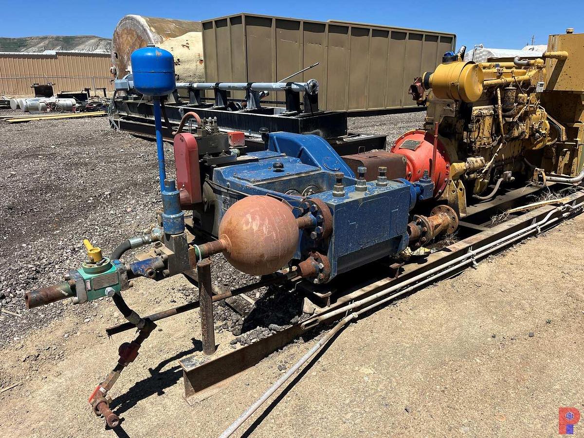 Used NATIONAL J-100 TRIPLEX PUMP