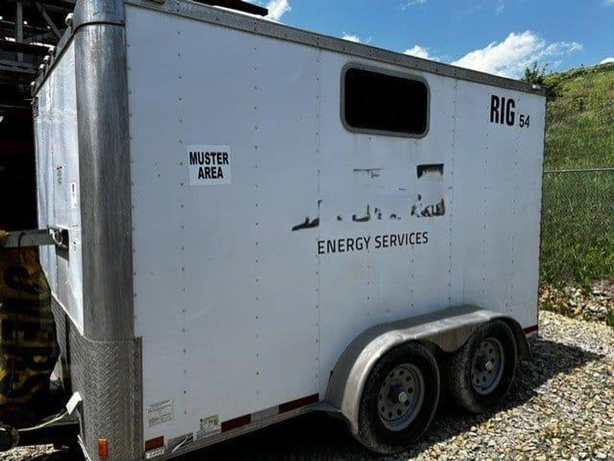 Used TEAM SPIRIT TRAILERS 12' X 7' T/A DOGHOUSE BP TRAILER