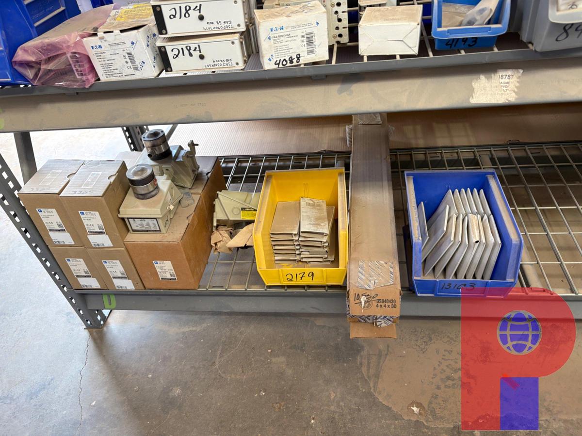 Used (2) 6’ X 2’ X 6’ SHELVES W/ CONTENTS
