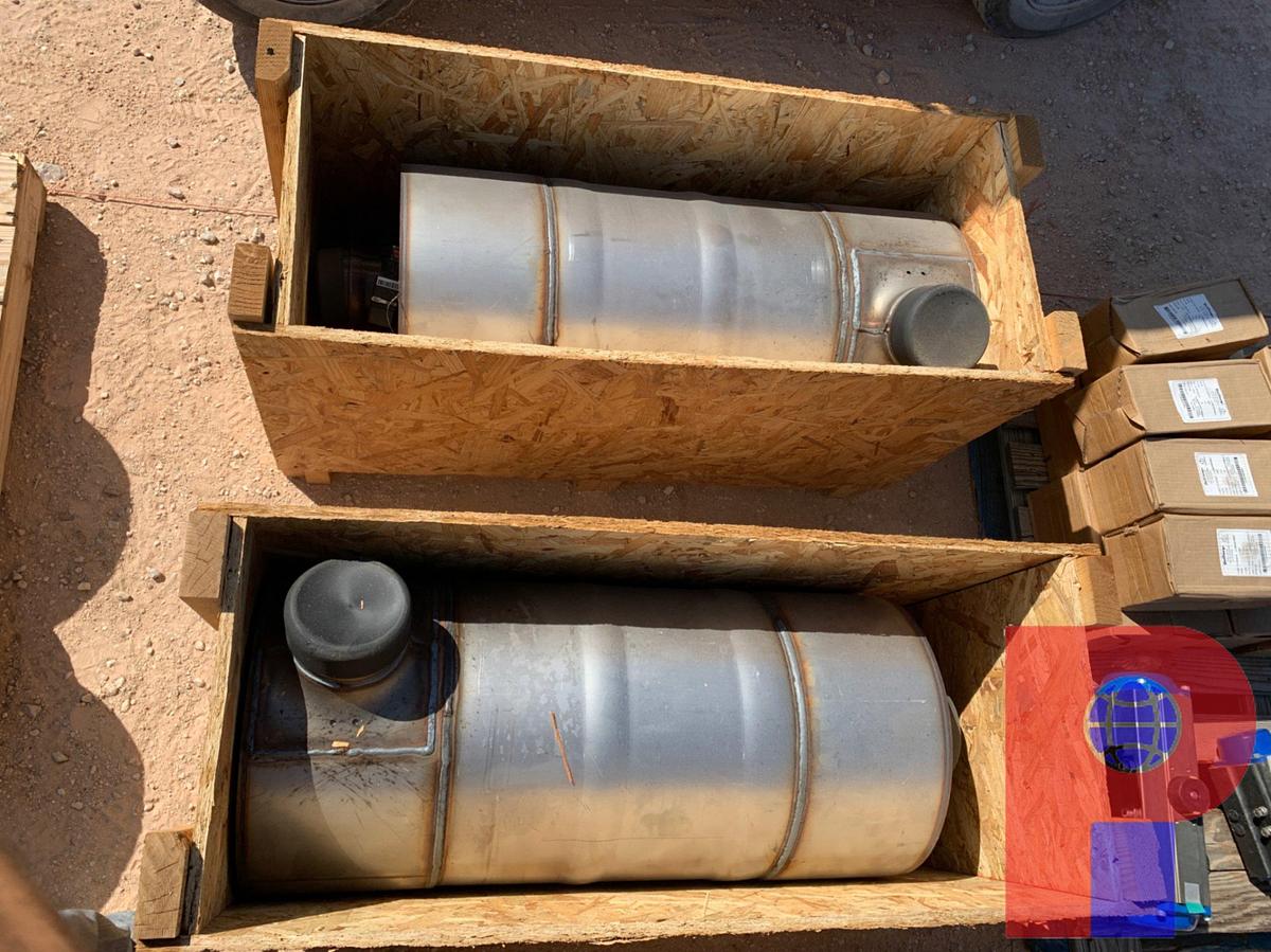 Used (2) C-18 MUFFLERS