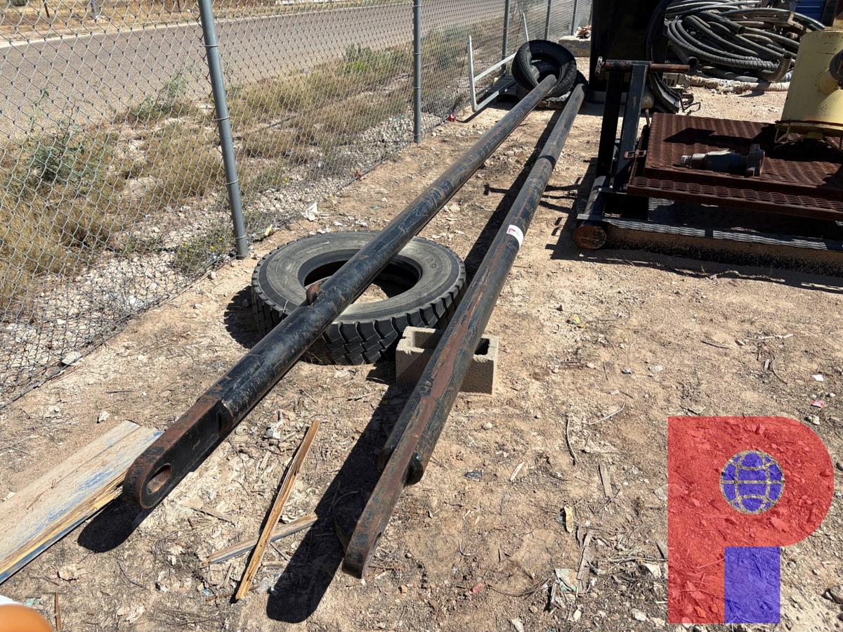 Used (2) 23’ X 6” GIN POLES