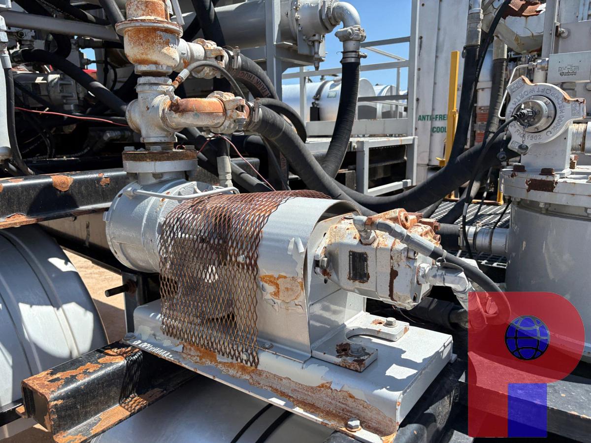 Used 2012 UE  43' T/A 665 HP NITROGEN TRIPLEX PUMP TAILER