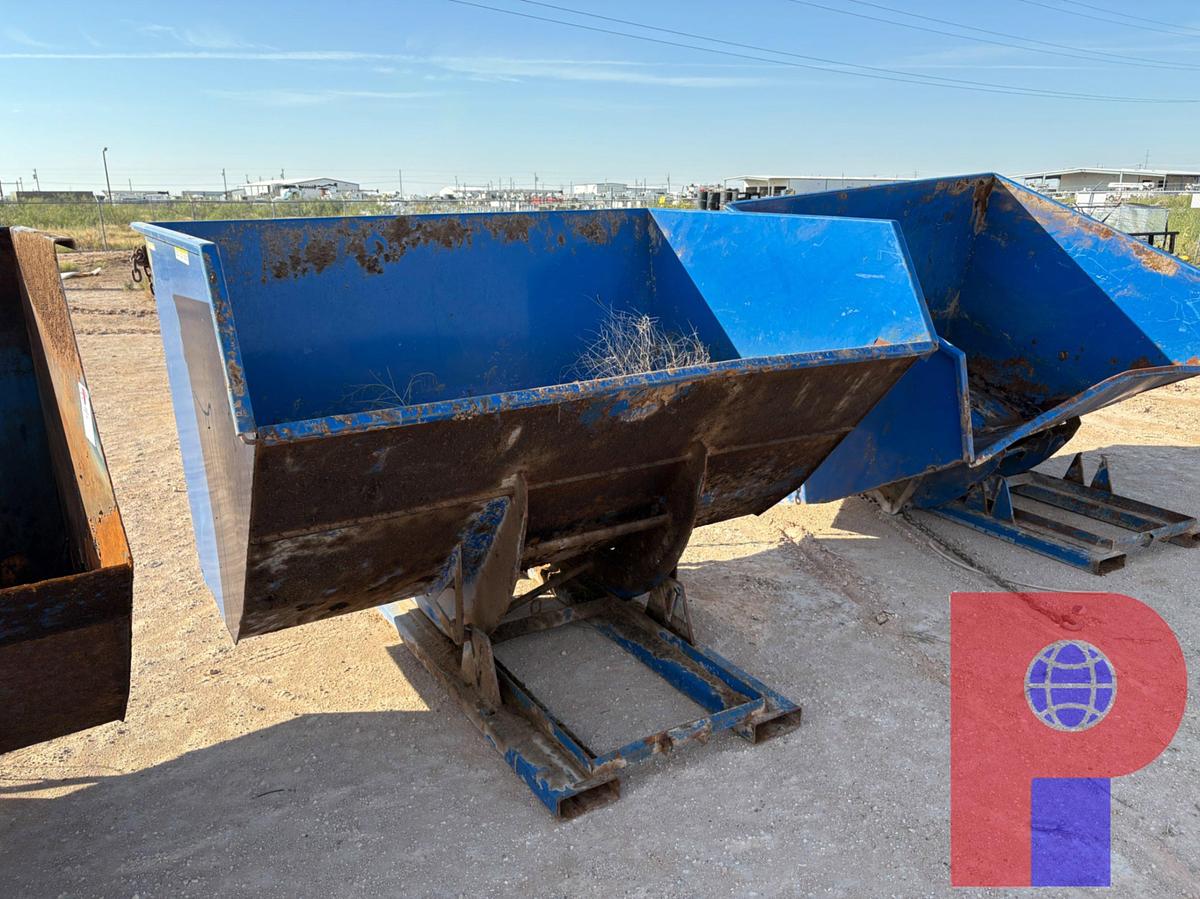 Used VESTIL D-500-HD  5CU.YD SELF DUMPING HOPPER