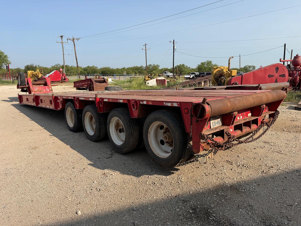 Used 2007 KALYN SIEBERT 53’ X 102” 4-AXLE 60 TON LOWBOY TRAILER