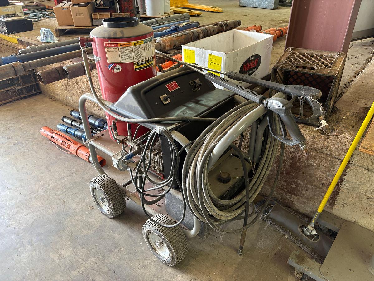 Used Alkota model 320X4 portable hot water pressure washer