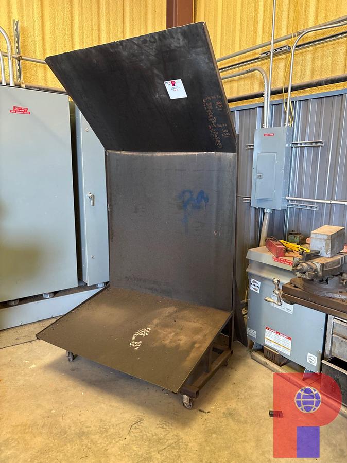 Used 49” X 35” X 93” PORTABLE DEBRIS SHIELD