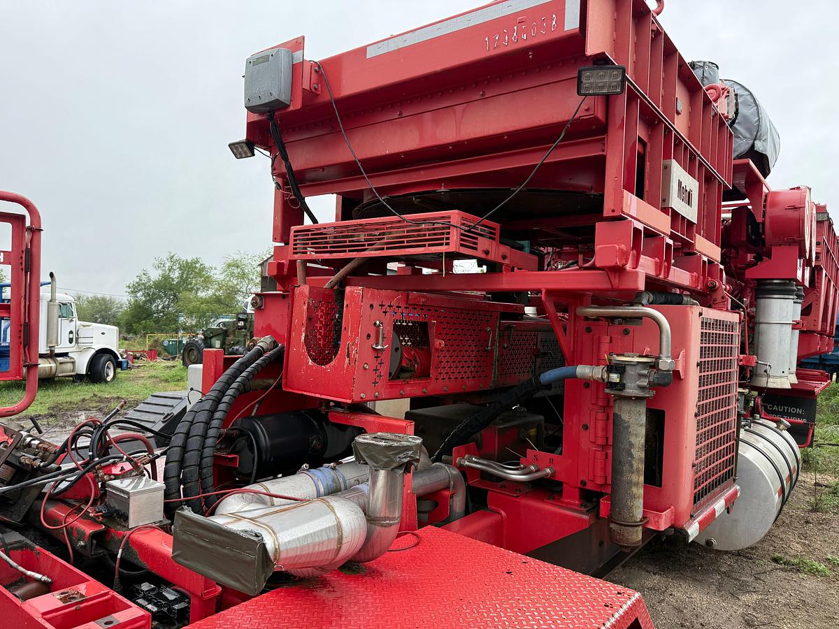 Used 2014 MTU 12V4000 2250-HP W/ ALLISON TRANS. (NO PUMP) MTD ON 3-AXLE FRAC PUMP TRAILER