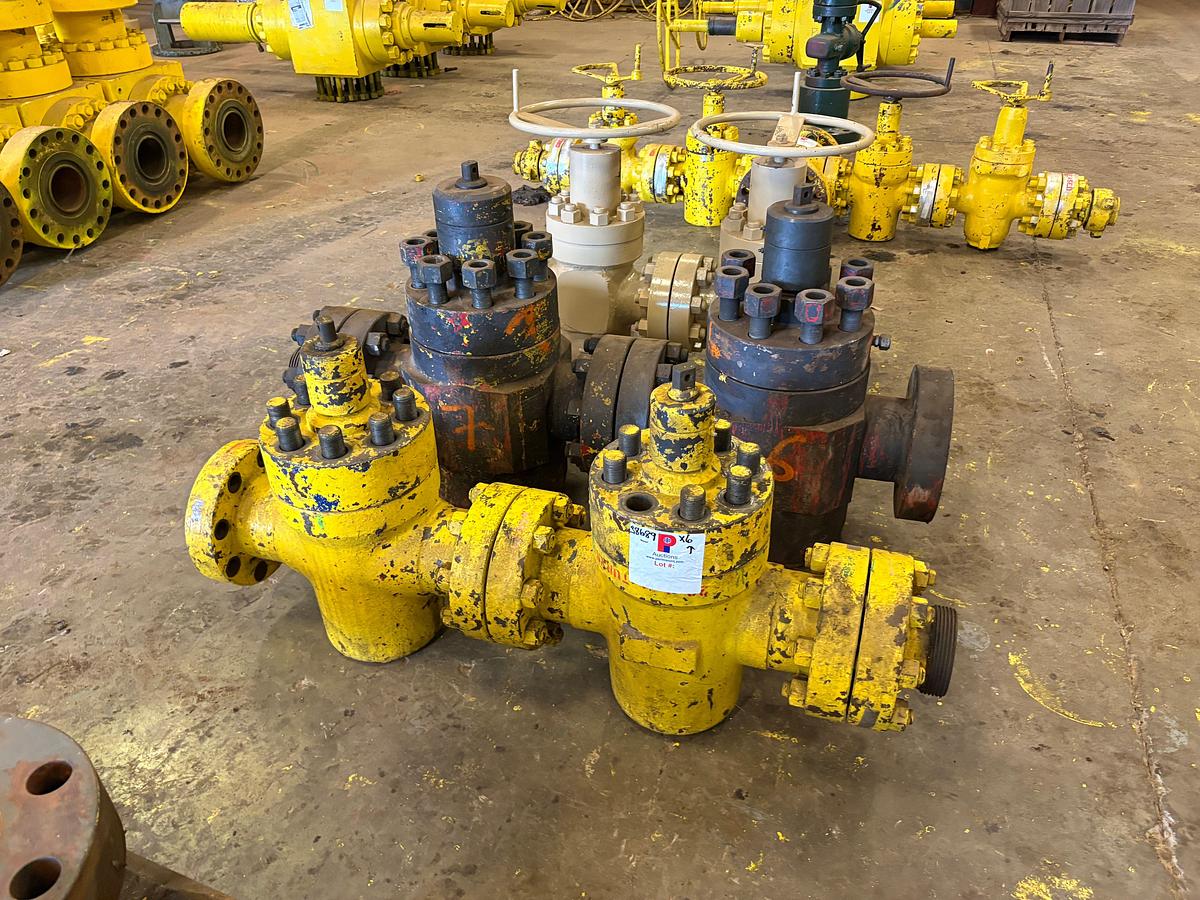Used (4) 4-1/16” 5k & (2) 4-1/16” 15k gate valves
