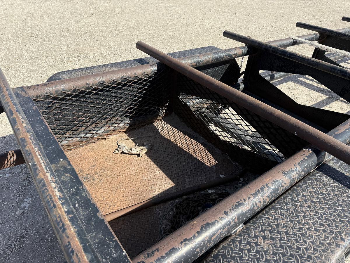 Used BIG TEX 30’ X 68” T/A BUMPER PULL PIPE TRAILER