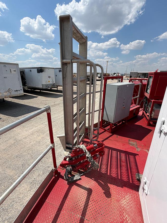 Used 2019 Hydra Rig 2-3/8” 14ft6in wide Coil Tubing Reel Trailer