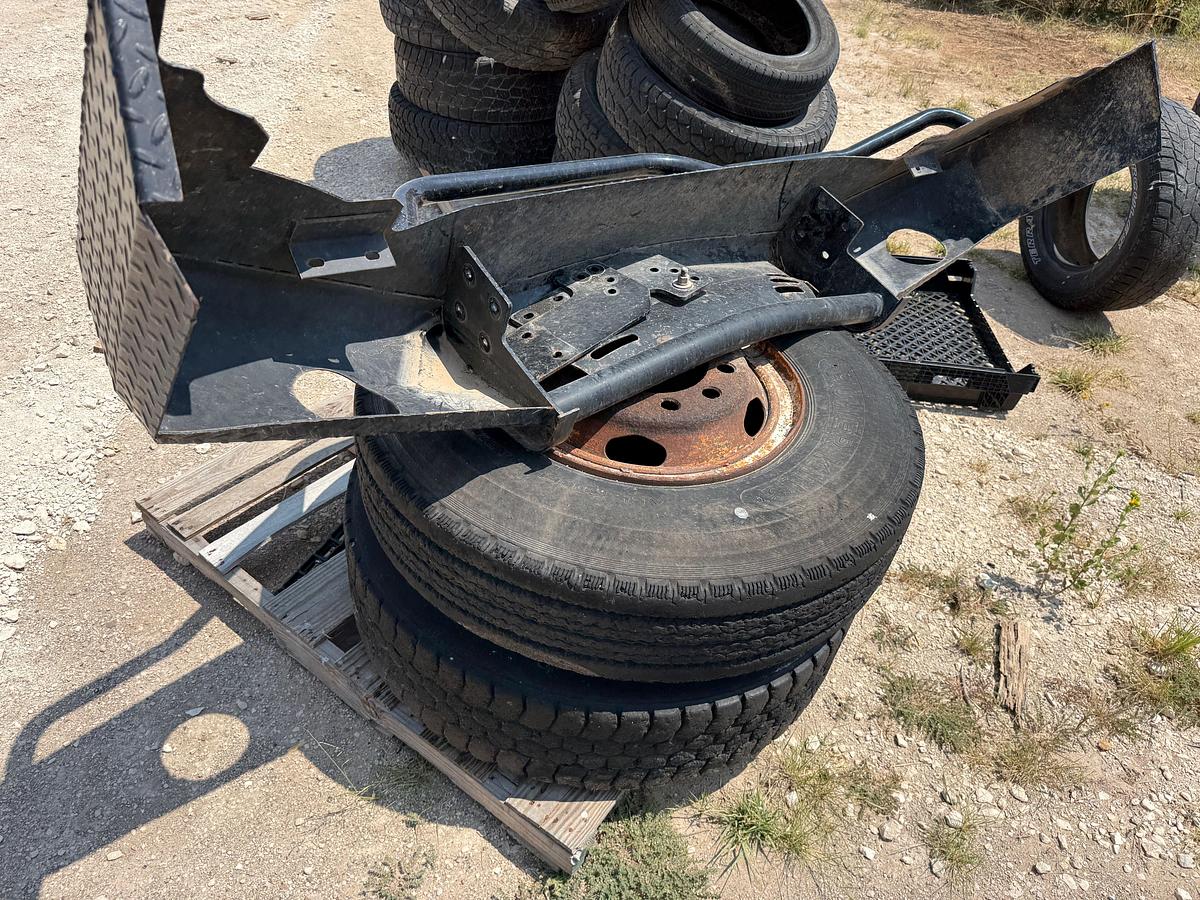 Used LOT W/ (15) VARIOUS TIRES & WHEELS