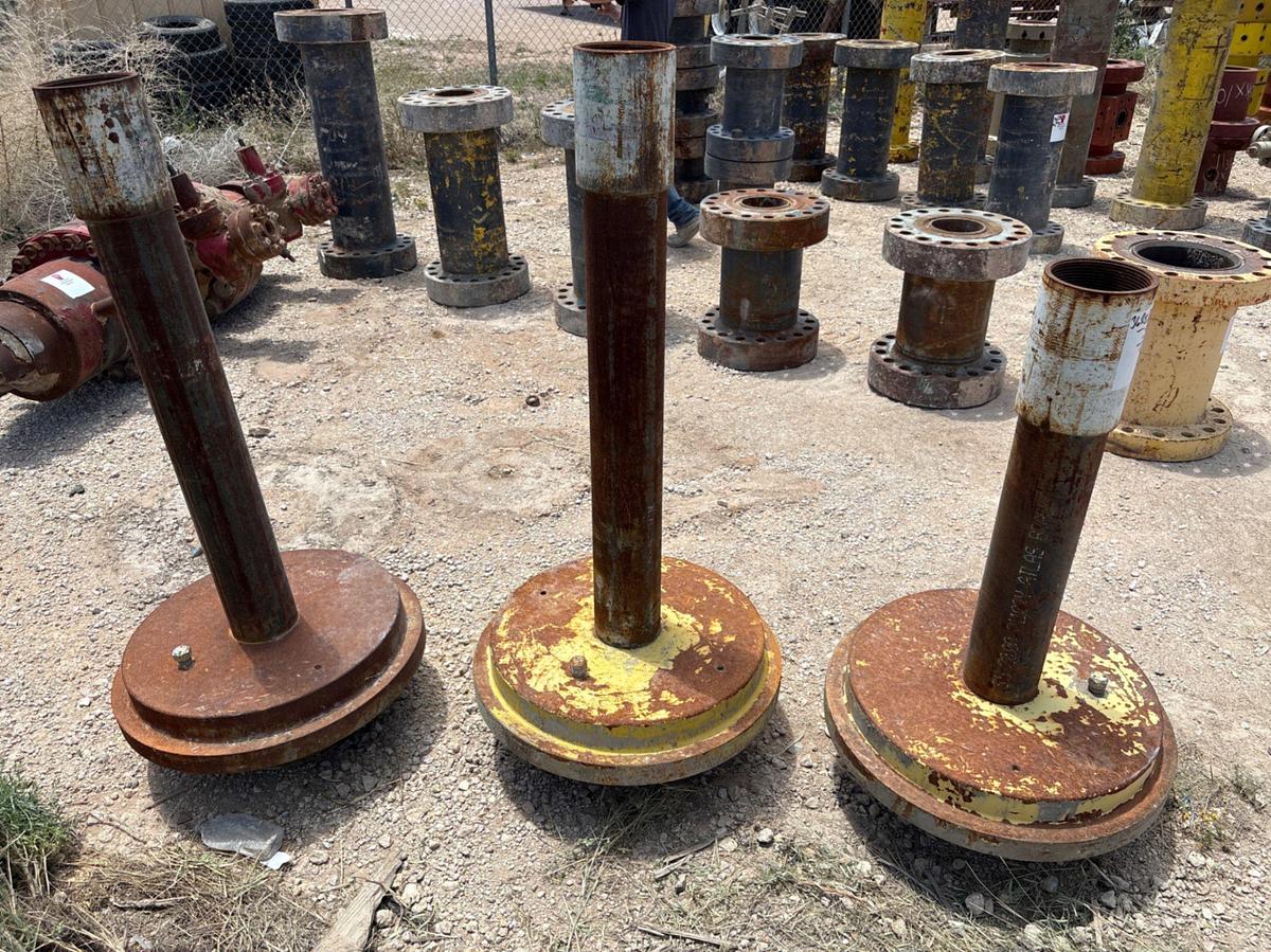 Used (3) 27”od test plugs