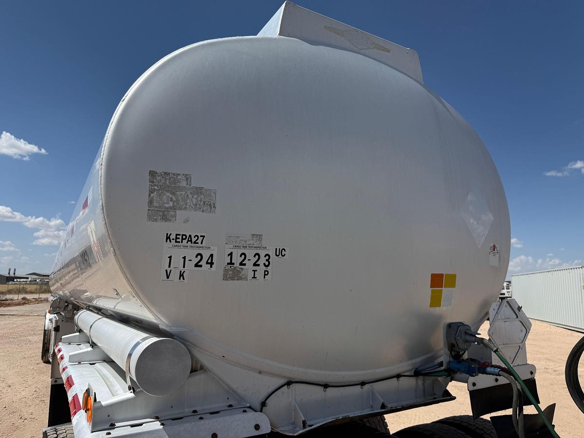 Used 1999 BEALL TRAILERS DOT 406-AL 9,500-GAL. 4-COMP T/A FUEL TANK TRAILER