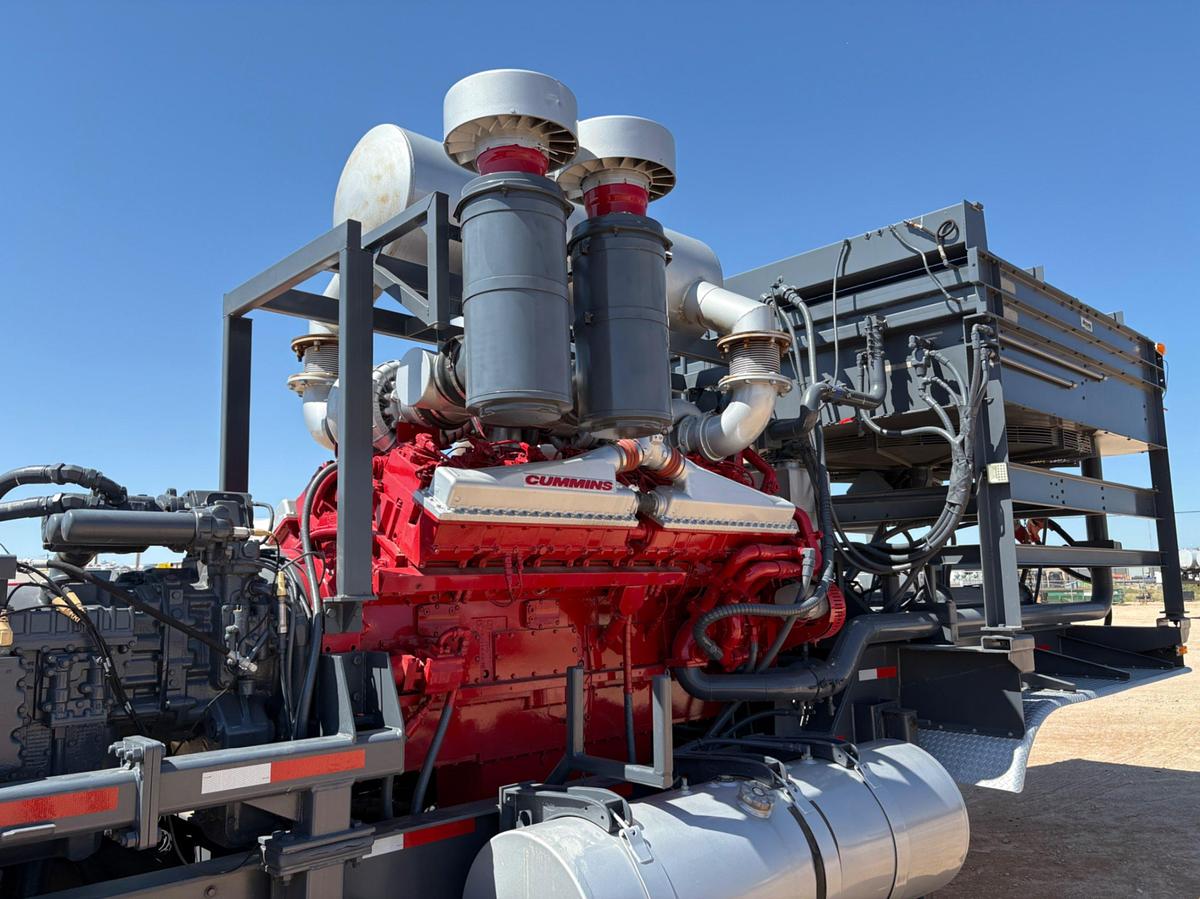 Used 2018 SPM 2500HP 15,000PSI T/A FRAC PUMP TRAILER