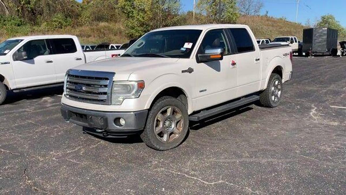 Used 2014 FORD F-150 KING RANCH 4X4 CREW CAB PICKUP