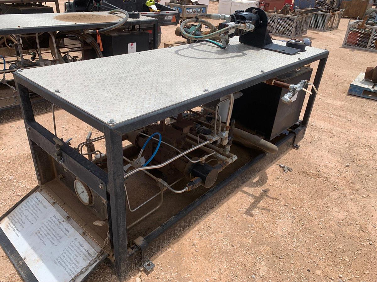 Used CHECO Skidded Grease Injection Unit