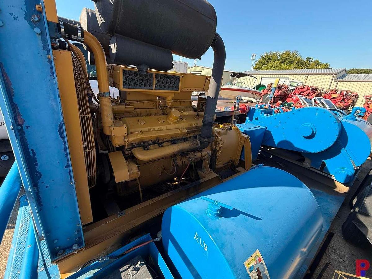 Used GARDNER DENVER PAH TRIPLEX WELL SERVICE PUMP P/B DETROIT 12V71 ALLISON TRANS.
