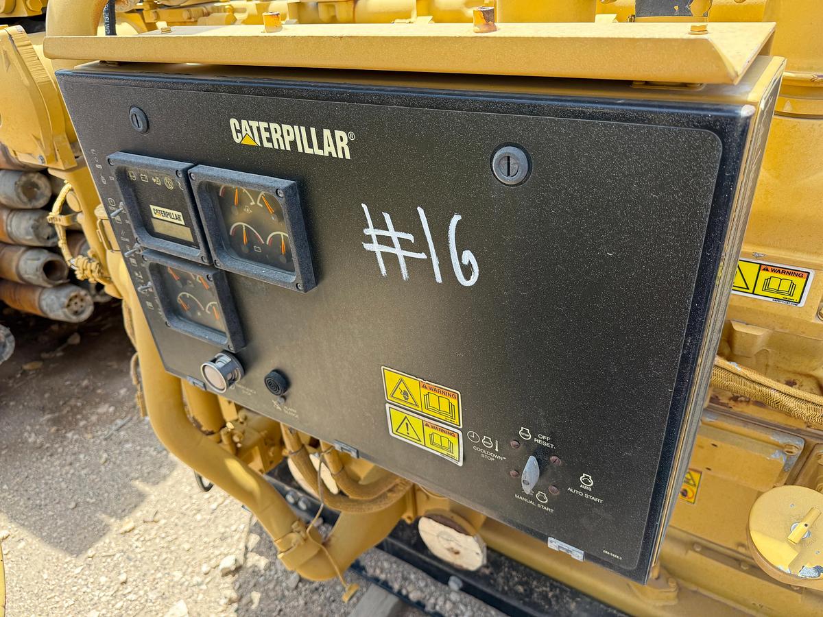 Used CATERPILLAR 3512 DRILLING MUD PUMP DIESEL ENGINE