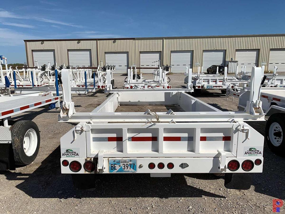 Used 2017 BROOKS BROTHERS TRAILERS  21’ T/A PINTLE HITCH POLE TRAILER