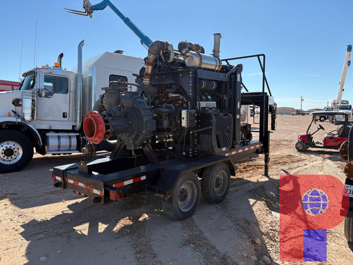 Used 2022 COASTAL  T/A GOOSENECK 640 HP WATER TRANSFER PUMP TRAILER