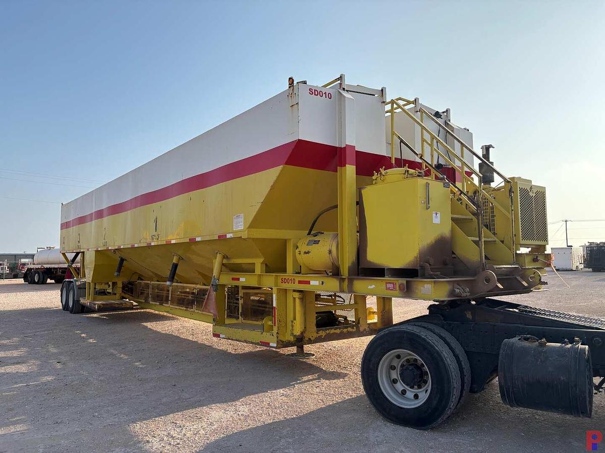 Used 2011 KEYSTONE OILFIELD FABRICATION MSB-4000 T/A SAND KING TRAILER
