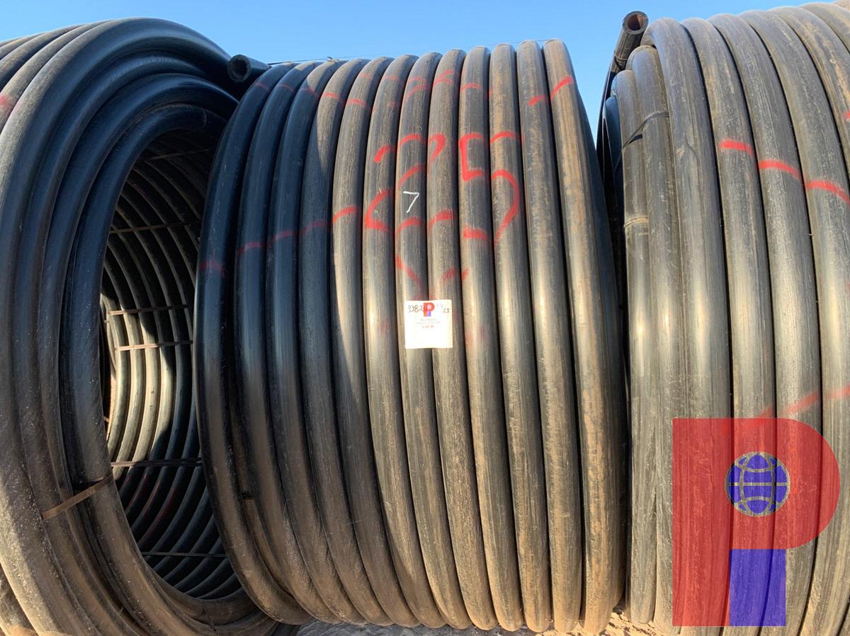 Used 1,000 FOOT ROLL OF 3” SDR7 POLY PIPE