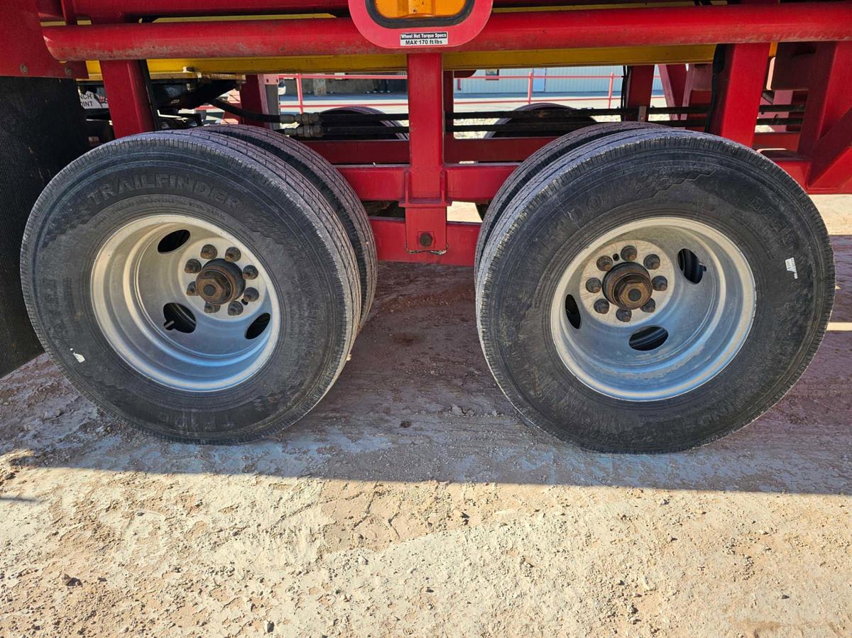 Used 2023 HAWKER WELL WORKS  30'X8.5' T/A GOOSENECK PIPE HANDLER