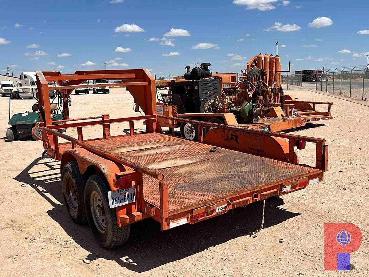 Used SHOPBUILT 14’ X 7’ T/A GOOSENECK TRAILER