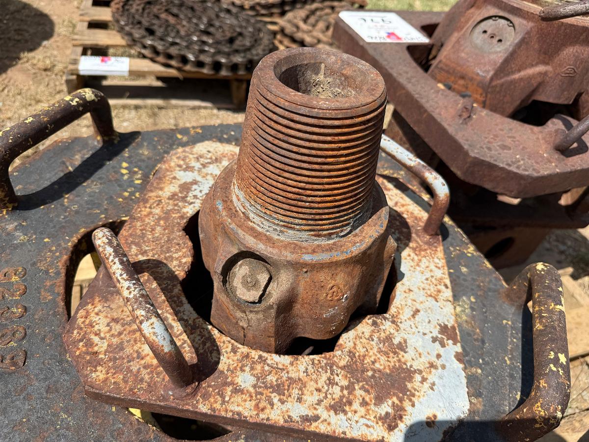 Used (4) Tricone Drill Bits & (3) Bit Breakers