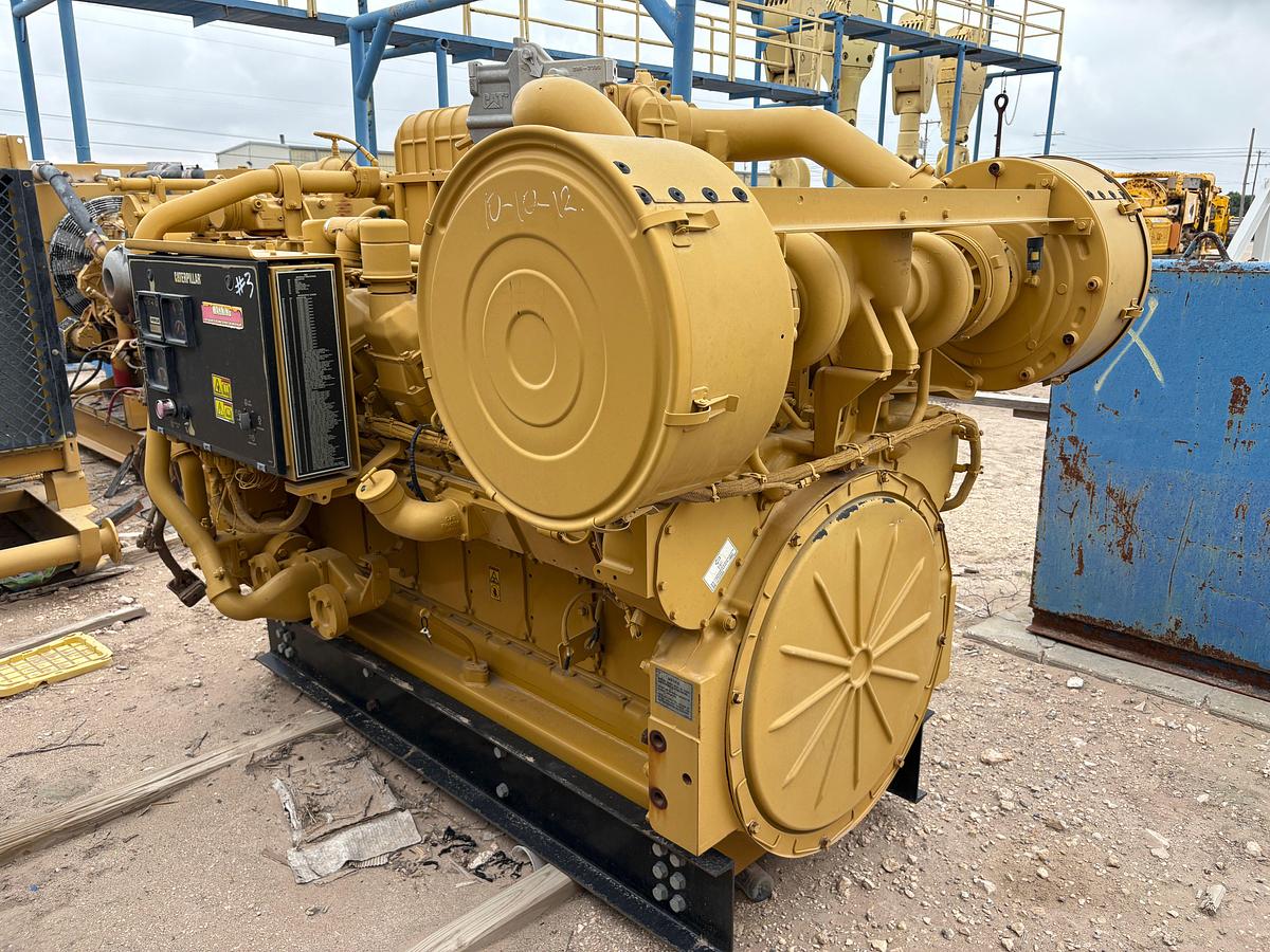 Used Caterpillar 3512 84.7L diesel engine