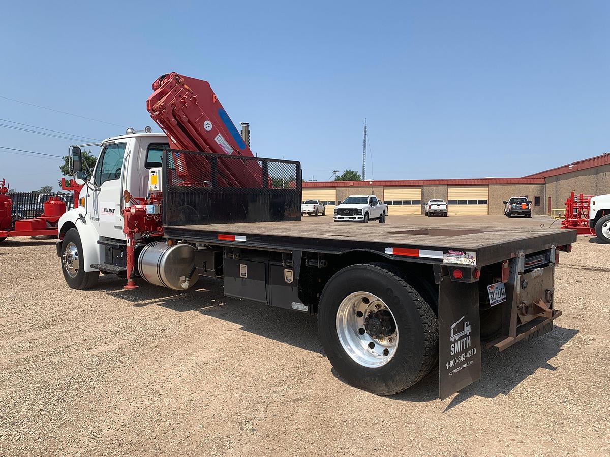 Used 2001 STERLING M7500 ACTERRA S/A DAYCAB KNUCKLE BOOM CRANE TRUCK