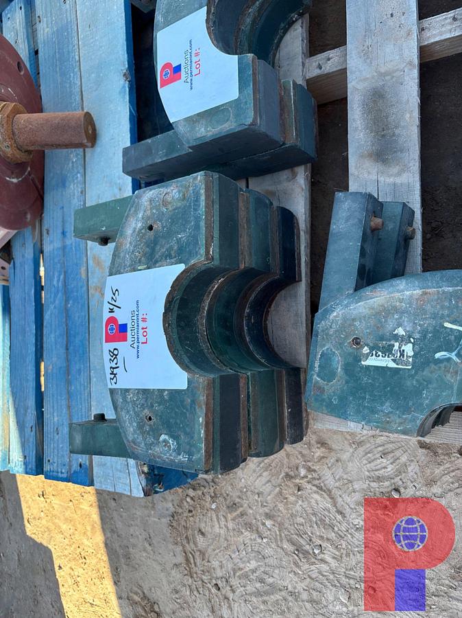 Used (3) 12”W X 4-3/8”DIA BOP PIPE RAMS