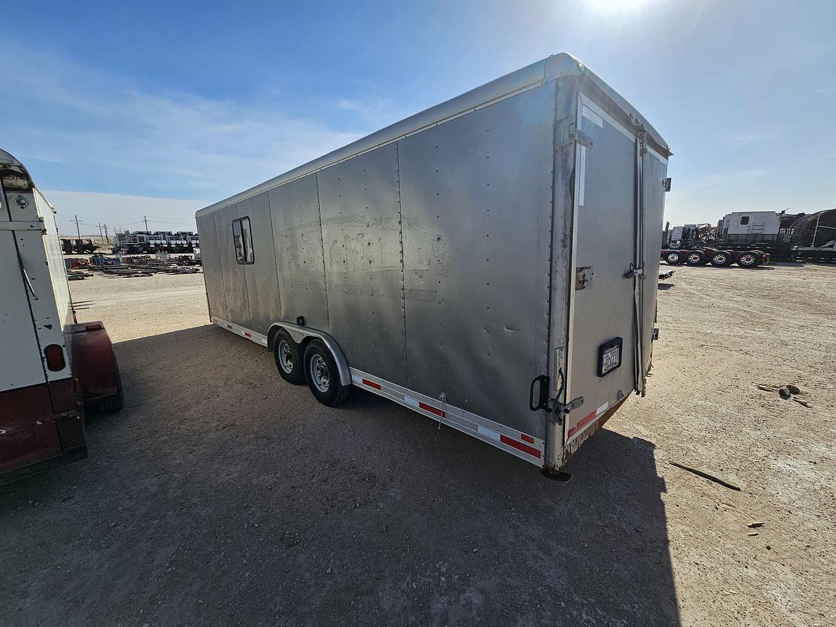 Used 2015 WELLS CARGO 27’ X 8’ T/A BUMPER PULL ENCLOSED TRAILER