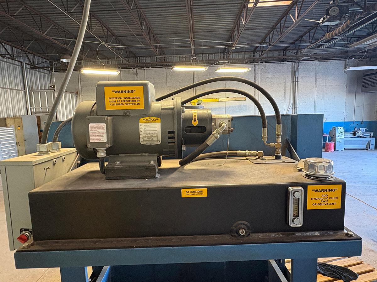 Used RK machinery HFP-100T press master 100 ton hydraulic press