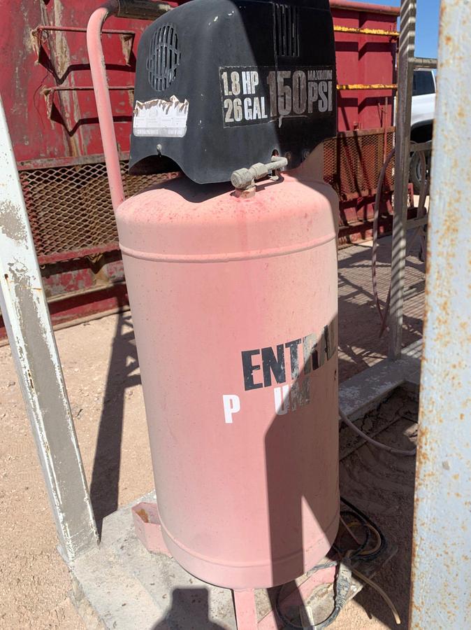 Used 16’ L x 11’ W x 12’ T Skidded Dry Bulk Storage Tank