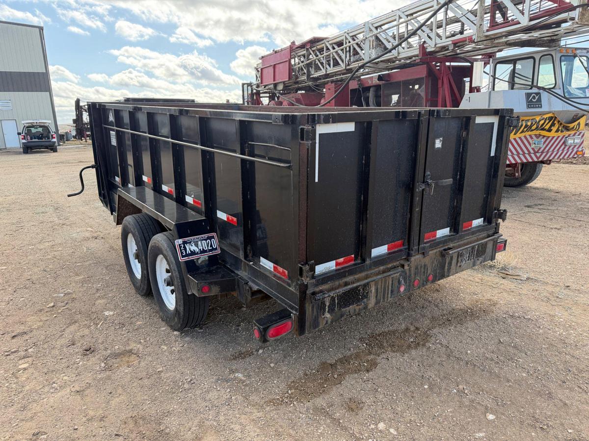 Used 2008 C&B 14’ t/a GN Dump Trailer