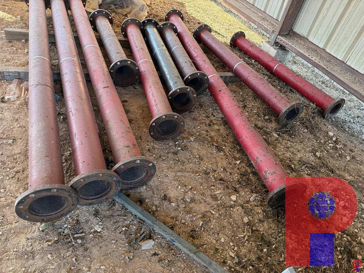 Used (10 JTS) 6” X 4’ - 10’ FLANGED WASH PIPE EXTENSIONS
