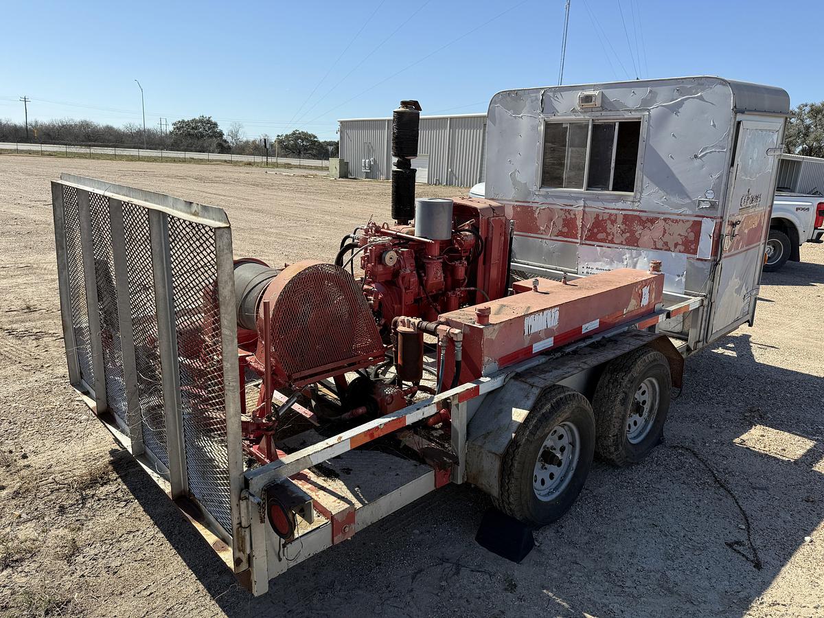 Used SLICK LINE UNIT P/B DETROIT 3-53 MTD ON 2009 CARGO CRAFT 16’ T/A BP TRAILER