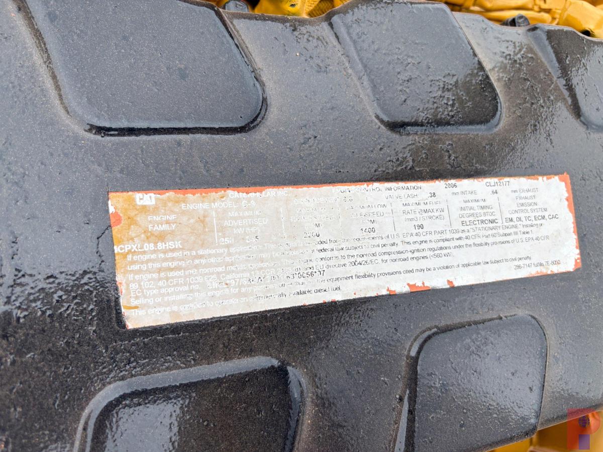 Used GARDNER DENVER PAH TRIPLEX PUMP UNIT, SKIDDED