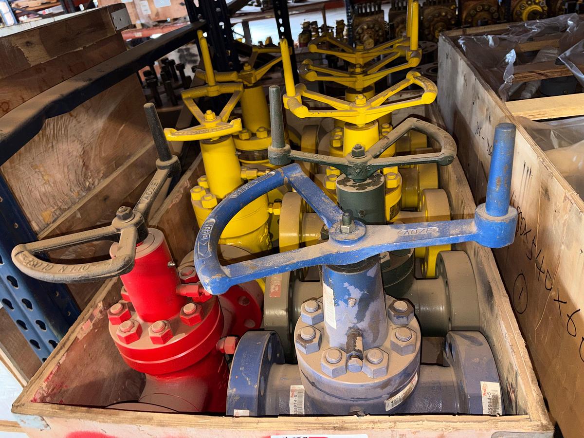 Used (8x$) 2-9/16” 5k gate valves