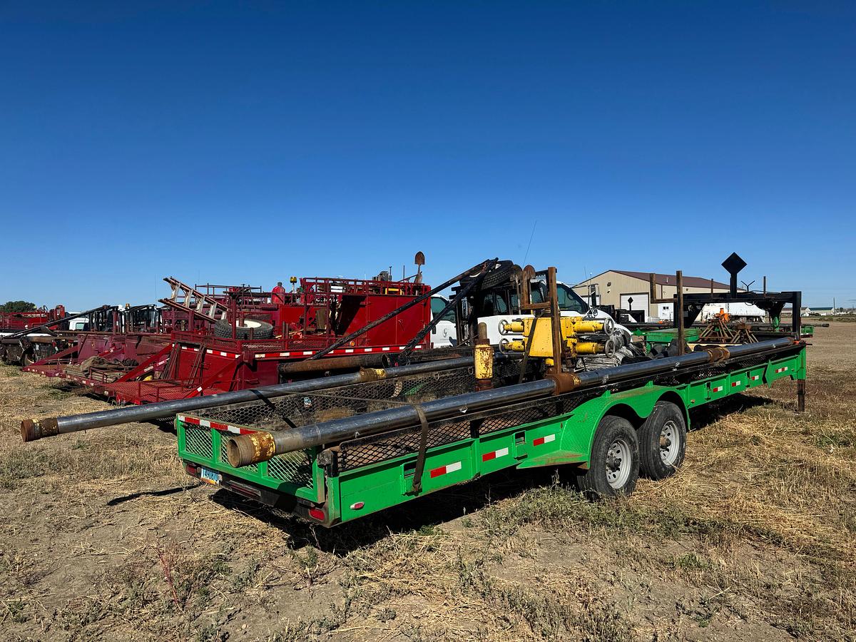 Used 2018 STEWART WIRELINE BOP LUBRICATOR TRAILER WITH BOP