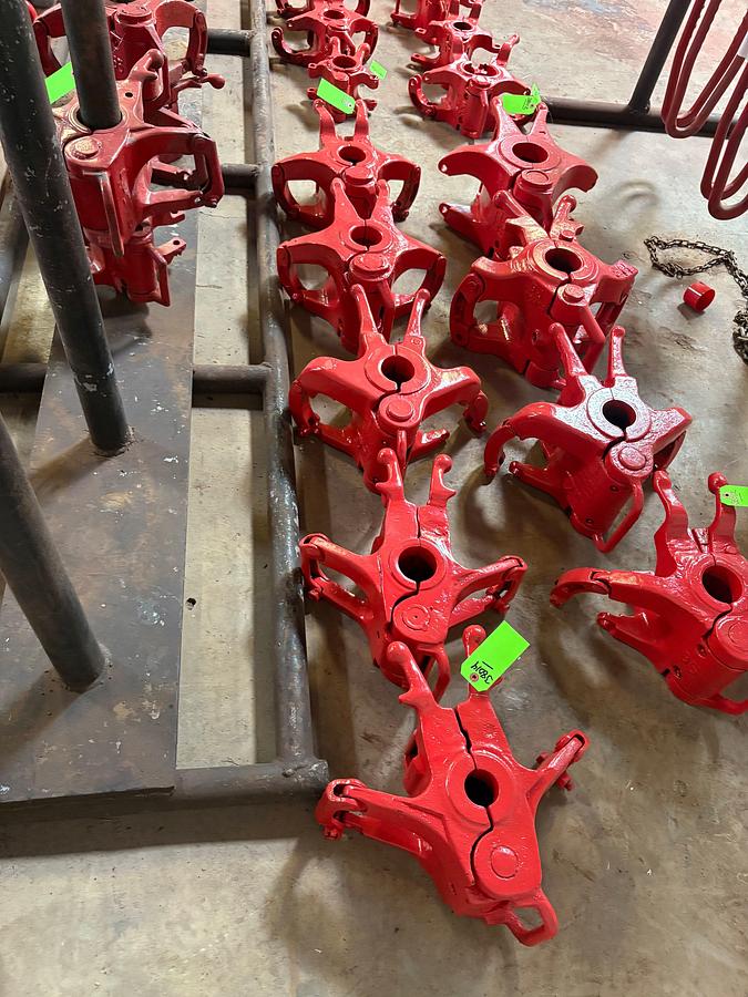 Used (5x$) (4) 2-3/8” 100 ton & (1) 1-7/8” 65 ton elevators