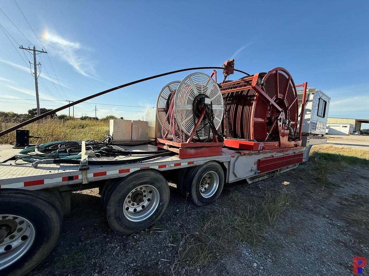 Used 2012 SERVA GROUP 54’ X 102” 4-AXLE 2” COIL TUBING TRAILER