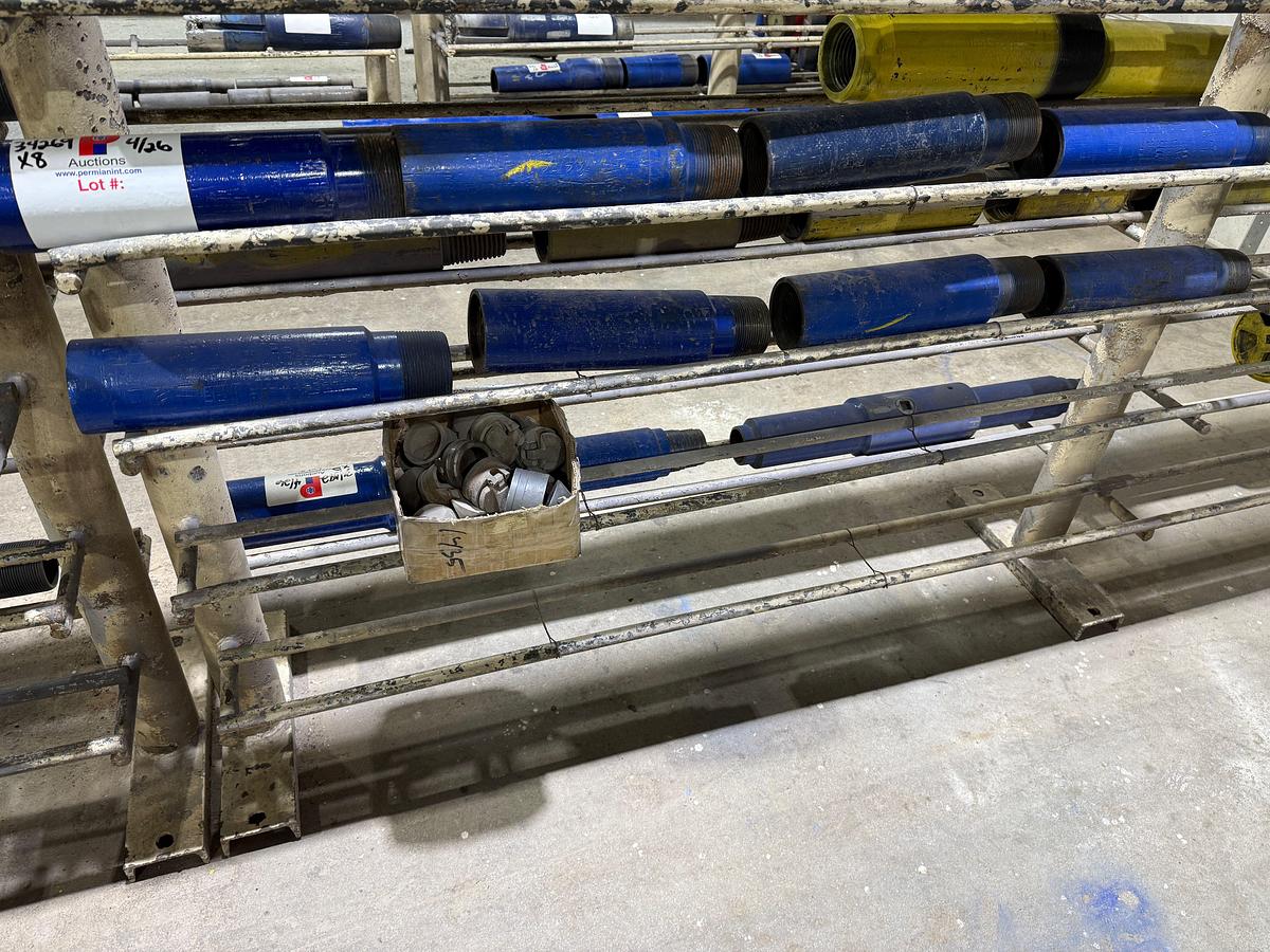 Used (10 X $) 2-7/8 REG FLAPPER VALVE & BOX OF 2-3/8 - 2-7/8 FLAPPER ASSEMBLIES