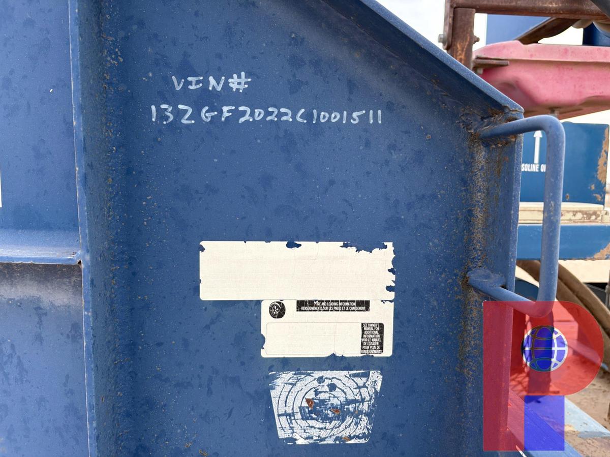 Used 2012 PARKER TRAILERS 20’ X 102” T/A GOOSENECK TRAILER W/FLUID PUMP SKID