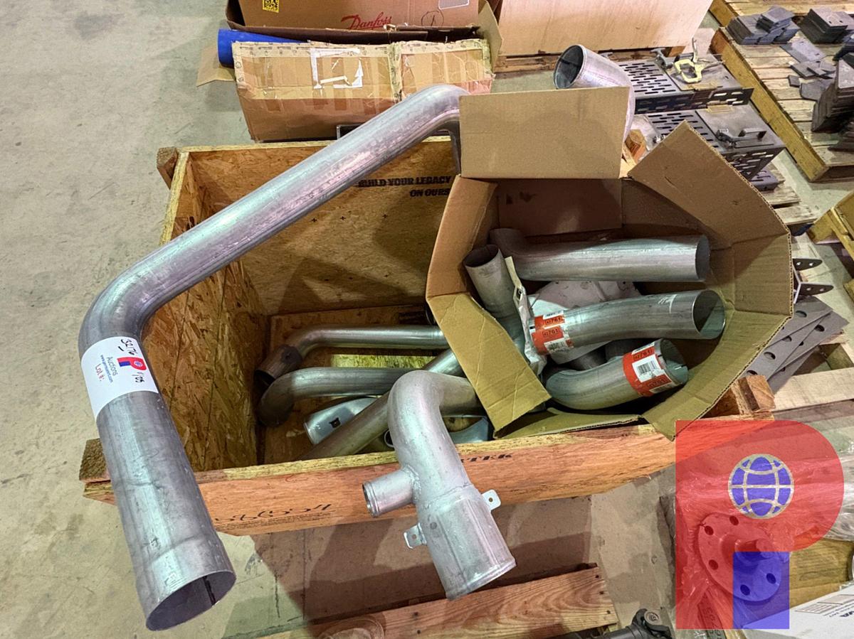 Used (7 PALLETS) OF ASSORTED AMPCO ENGINE COOLANT & EXHAUST PIPES