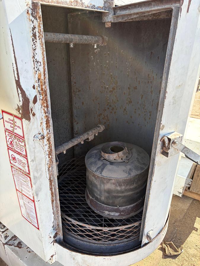 Used Cuda corporation model H2O-II spray wash cabinet