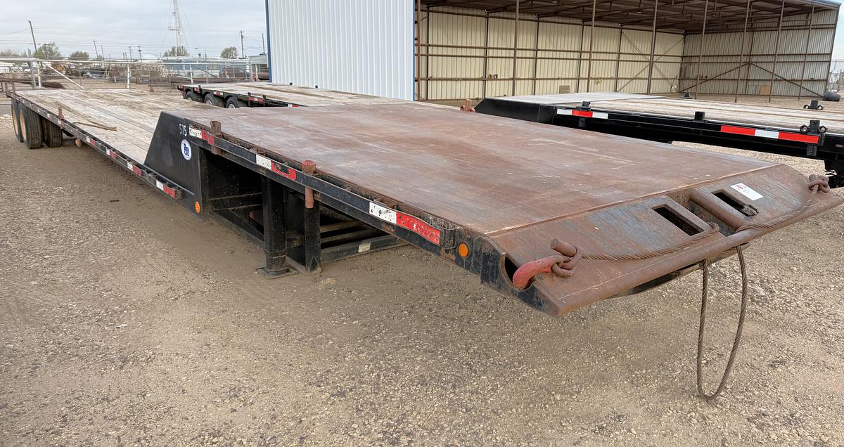 Used 2012 FONTAINE 48’ X 102” VELOCITY T/A DROP DECK LOWBOY TRAILER