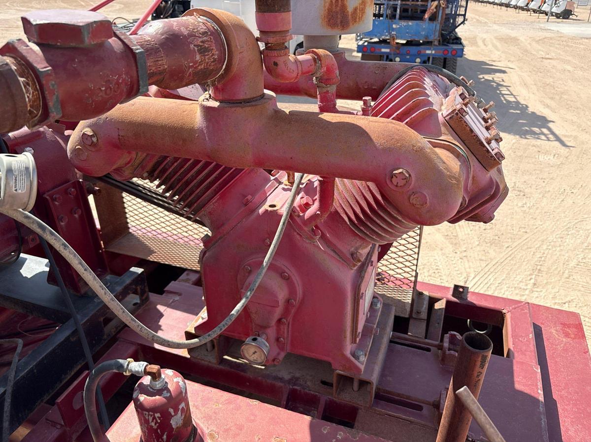 Used Dual pod t/a dry bulk tank trailer